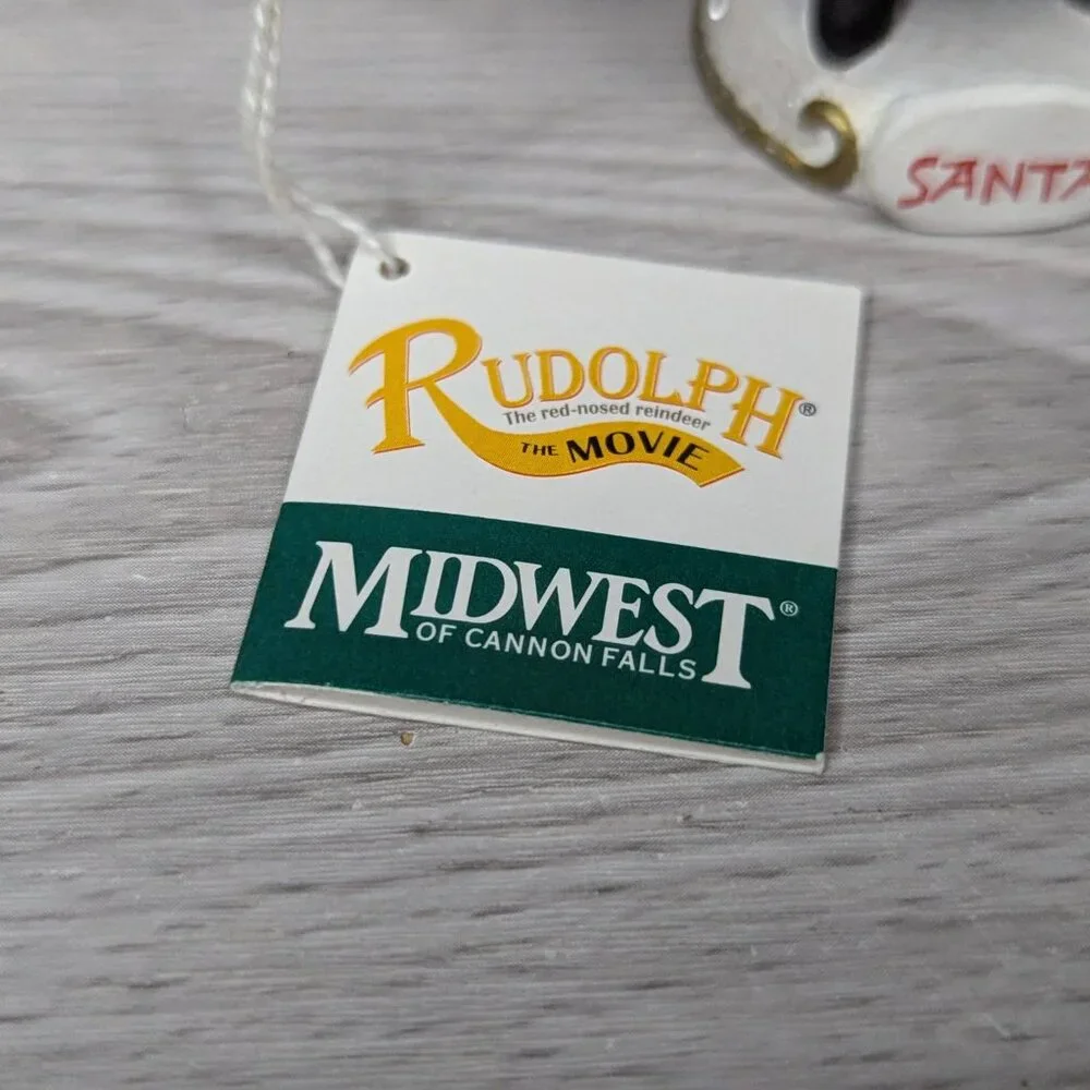 NWT Midwest 1999 Santa Claus from Rudolph the Red Nose Reindeer Ornament